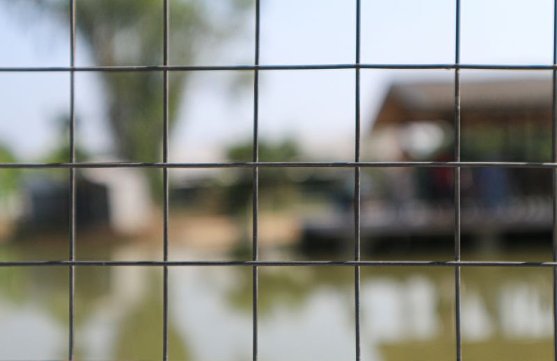 Wire Mesh Fencing Installation