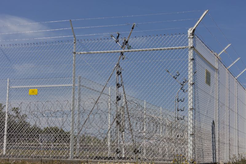 Industrial Wire Mesh Installation